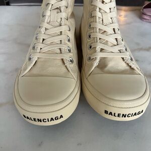 Balenciaga Paris High Top ‘destroyed’ white